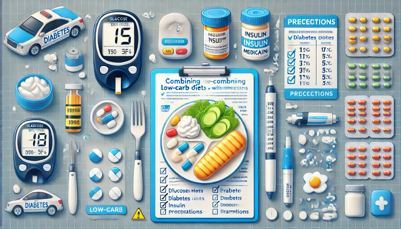 薬物療法と糖質制限を併用する際の注意点